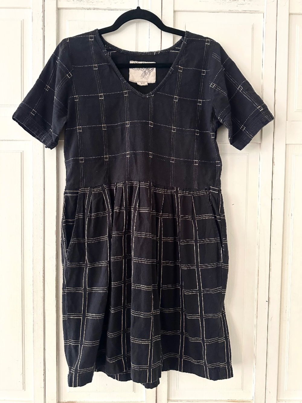 Ace & Jig Gallery Minidress in Black Magic, Size S/P